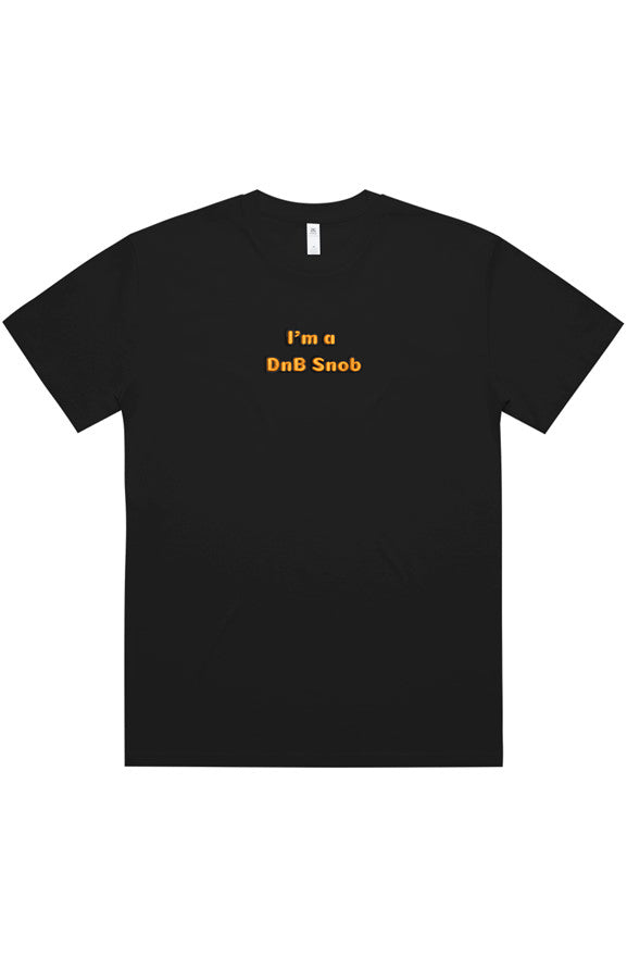 Oversized T-Shirt with I'm a DnB Snob Embroidery